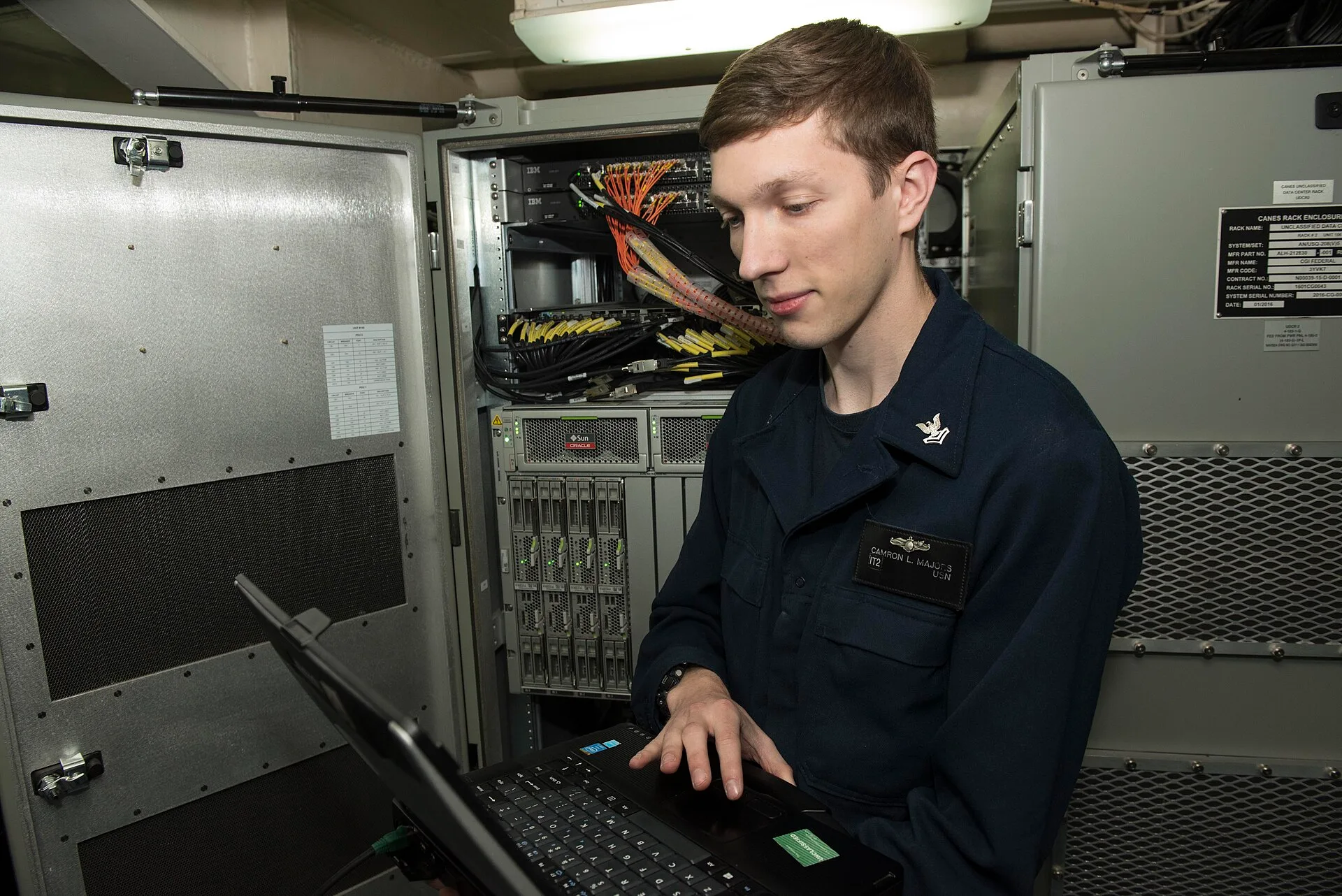180501-N-ZH683-0316 MEDITERRANEAN SEA (May. 1, 2018) Information Systems Technician 2nd Class Camron Majors conducts maintenance on a server in an Automated Data Processing room aboard USS Harry S. Truman (CVN 75). Truman is currently deployed as part of an ongoing rotation of U.S. forces supporting. Five cyber insurance mistakes, from new risks to renewal